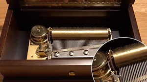 This gorgeous wind-up music box can play Mozart’s ‘Eine Kleine Nachtmusik’