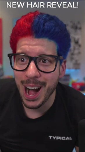 Typical Gamer Dyed His Hair! #typicalgamer #fortnite #gaming #streamermoments