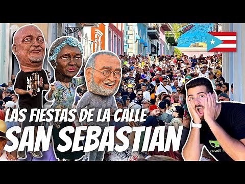 The CRAZIEST Party In Puerto Rico | FIESTAS DE LA CALLES SAN SEBASTIAN are HUGE | Las SanSe