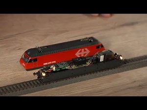 Elektrolok Re 460 mit mSD3 und Motor digitalisieren - Mit Schweizer Lichtwechsel / Märklin Anleitung