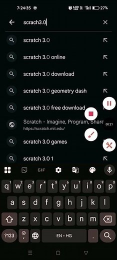 How to play scratch 3.0 in Android mobile #scratch #programming