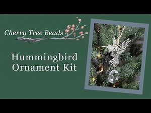 ✨ DIY Hummingbird Ornament Kit ✨