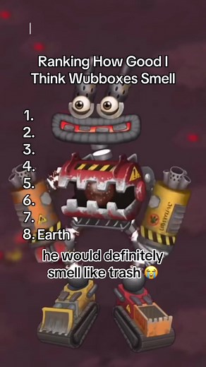 Ranking How Good I Think Wubboxes Smell