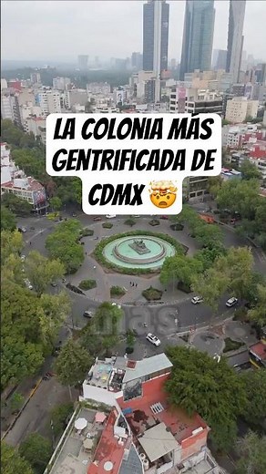 The most gentrified neighborhood in Mexico City. 😳 #travel #curious #architecture