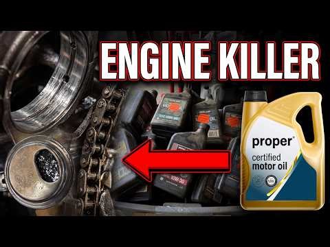 How Bad Engine Oil DESTROYS Modern Engines