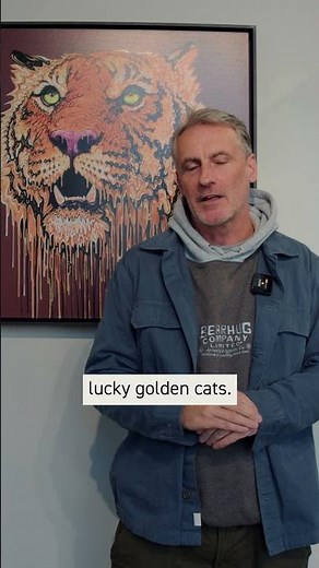 These golden cats by Robert Oxley will blow you away! 🖼️