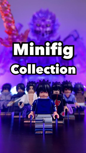 Rare Sasuke Minifigs Collection - Custom Lego Figures