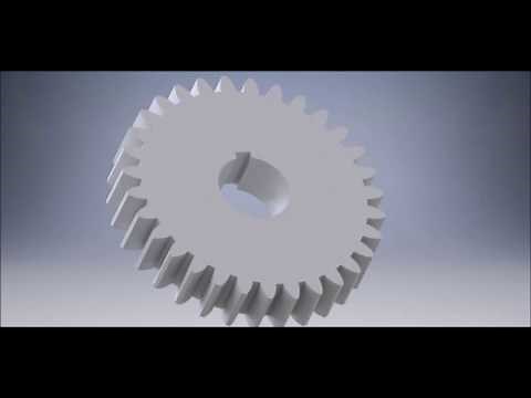 Como dibujar un engranaje recto en AutoCAD