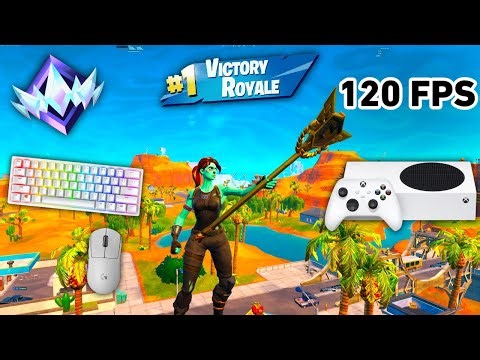 Fortnite Unreal Ranked Reload On Xbox Series S | Keyboard & Mouse Gameplay | 120 FPS | 4K