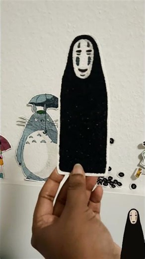 No-Face just entered my tiny Ghibli world 👻✨ #ihakala #shorts