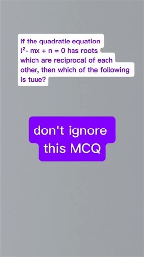 🔥 Most Students Get This Wrong! | Polynomials MCQ