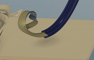 How to make loop de loop marble machine track?