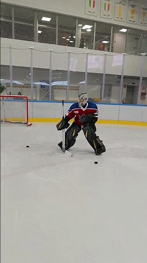 Don't miss these goalie camp drills #goalie #hockey #hockeytraining