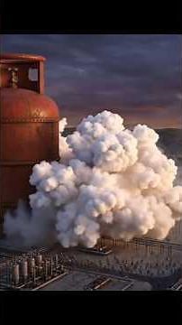 The Secret Journey of Natural Gas! #satisfying #engineering