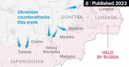 Maps: Tracking the Russian Invasion of Ukraine (Published 2023)