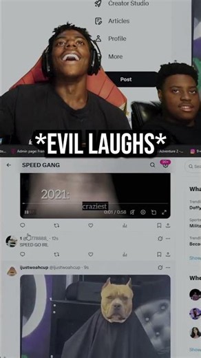 IShowSpeed Did The Most Terrifying Evil Laugh For A Fan! 😭😈