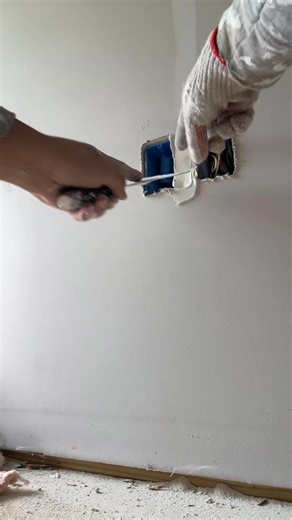 Smh these outlet boxes all types of f up! #drywallrepair #dr... #drywall | Ev3rythinhg0utdoors