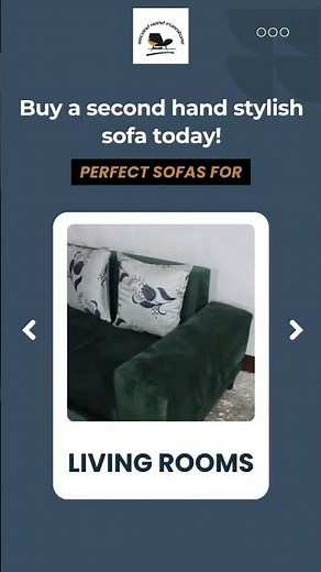 Why Pay More? Get Premium Second-Hand Sofas Today! #affordablehomestyle
