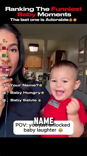 Top 9 Babies Who Made Everyone Laugh 😂