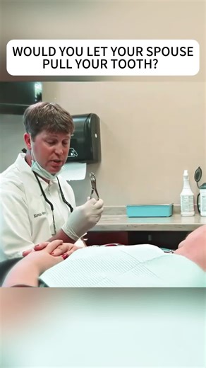 Would you let your spouse pull your tooth?#extremecheapskates #cheapskates #typ #fyp