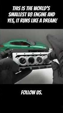 v8 mini engine assembly