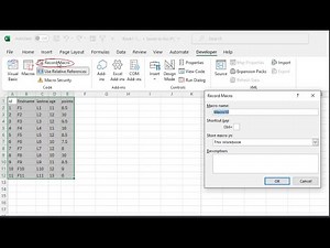 Two Examples to use record Macro in Excel