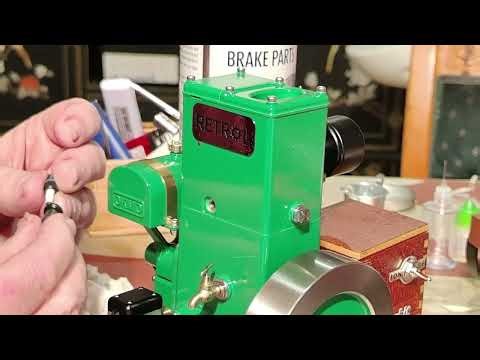 WORKING scale Model vintage engine Lister-D 100 years - FIRST LOOK