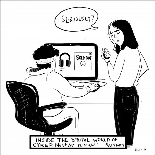 71K views · 290 reactions | Today's daily cartoon by Sharon Levy. | The New Yorker | Facebook