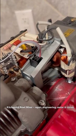How to repair, fix, open and see components of KitchenAid bowl mixer