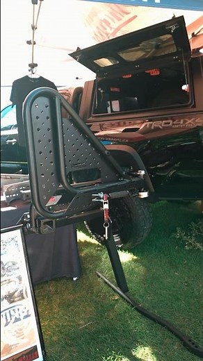 Hitch mounted tire swing by Dirtcom