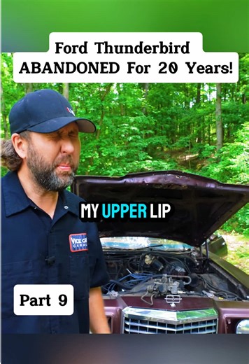 Abandoned Ford Thunderbird: Restoring a Classic After 20 Years