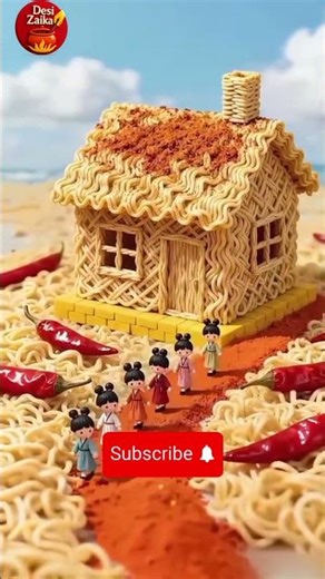 Kids Cooking Challenge! 🍜 Playing with Noodles & Macaroni Fun Short|Desi Zaika|