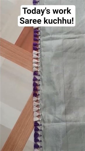 Saree kuchhu disain!#sarees #kuchhu #alteration