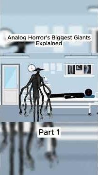 Analog Horror's Biggest Giants Explained | Part 01 #AnalogHorror #HorrorExplained #CosmicHorror