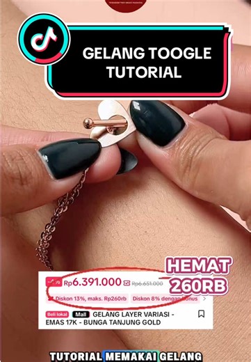 Tutorial Gelang Toogle: Cara Unik dan Cantik