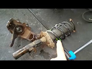2014 FORD FOCUS HOW TO REPLACE FRONT SHOCKS