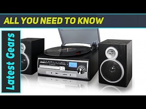 Immerse in Musical Nostalgia with Trexonic 3-Speed Vinyl Turntable!