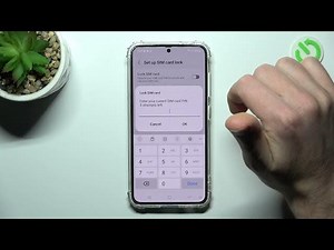 Lock SIM Card with SIM PIN on SAMSUNG GALAXY S23 - SIM Card Locking
