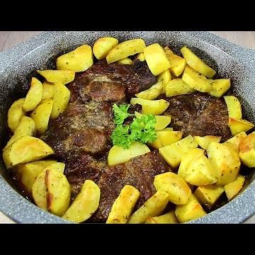 Svinjske šnicle sa krompirom iz rerne