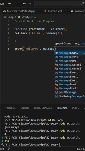 JavaScript Callbacks Explained in 5 Minutes | JS Callback Function Easy Explanation #yt #ytshorts