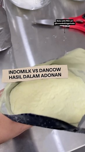 Yanne Sumayow on Instagram: "Hai Sobat Bakers hasil baking dengan 2 Brand Susu yaitu Indomilk & Dancow yuk simak @kursusbakingprivate @kursusprivateonline . . - Dancow gurih tapi lebih ke rasa & aroma vanilla, sementara indomilk lebih berasa Gurih dalam semua jenis adonan - Indomilk lebih cepat menyatu dengan adonan dari pada Dancow (indomilk secara bubuk lebih lembut dari pada dancow) - Untuk rasa dan aroma lebih gurih Indomilk, sementara Dancow lebih wangi / harum. . . Nah semoga bermanfaat ya