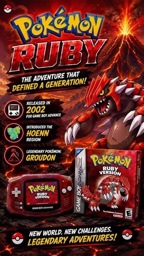 Pokémon Ruby Was PURE Childhood Magic 🔥🎮 #gaming