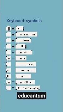 Important Keyboard Symbols Explained | Computer Keys & Symbols for Beginners (In Hindi & English)