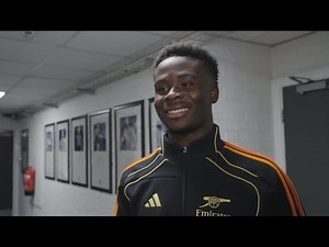 Bukayo Saka Post Match Interview | Newcastle United 1-2 Arsenal