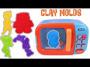 Inside Out 2 Emotions Dough in Magic Microwave