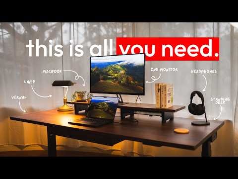 the ONLY productivity desk setup you need. (2026)