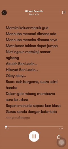 Hikayat Ben Ladin: Lirik dan Makna Lagu Populer