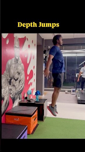 Depth Jumps| Plyometrics | Athletic training
