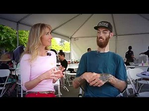 Brenden Adams, world’s tallest motorsports enthusiast