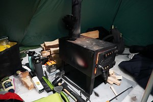 Guide Gear Outdoor Wood Stove Review - Adventures in Jennyland